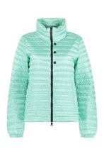 Load image into Gallery viewer, Zip and snap button fastening down jacket
