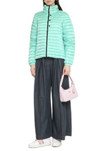 Load image into Gallery viewer, Zip and snap button fastening down jacket

