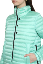 Load image into Gallery viewer, Zip and snap button fastening down jacket
