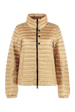 Load image into Gallery viewer, Zip and snap button fastening down jacket
