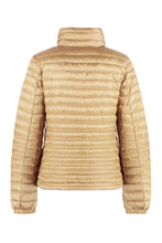Load image into Gallery viewer, Zip and snap button fastening down jacket
