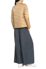 Load image into Gallery viewer, Zip and snap button fastening down jacket
