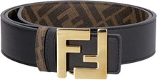 Load image into Gallery viewer, Reversible leather belt
