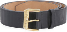 Load image into Gallery viewer, Leather belt with metal buckle
