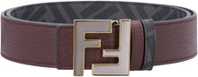 Load image into Gallery viewer, Calf leather belt with buckle
