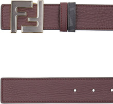 Load image into Gallery viewer, Calf leather belt with buckle
