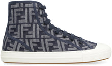 Load image into Gallery viewer, Domino High-top fabric sneakers
