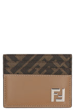 Load image into Gallery viewer, FF Squared leather card holder

