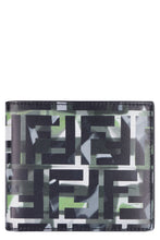 Load image into Gallery viewer, Printed leather wallet
