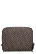 Load image into Gallery viewer, Coated canvas washbag
