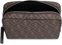 Load image into Gallery viewer, Coated canvas washbag
