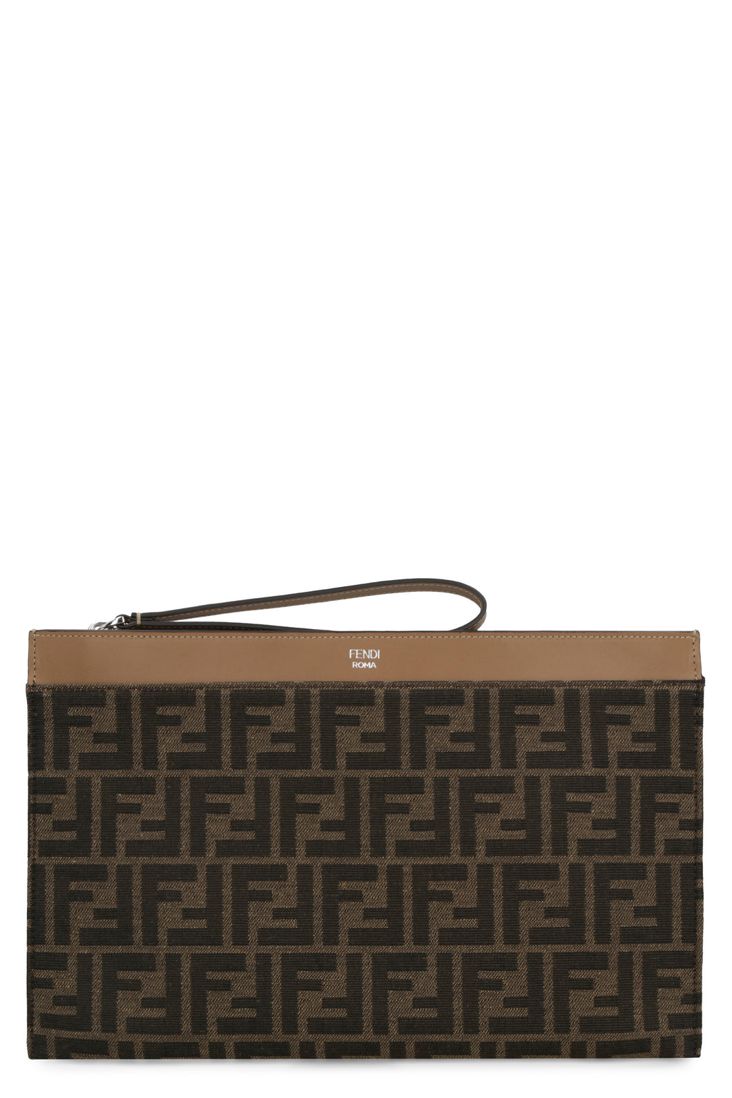 FF Logo print flat pouch