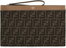 Load image into Gallery viewer, FF Logo print flat pouch

