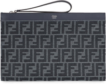 Load image into Gallery viewer, FF Logo print flat pouch
