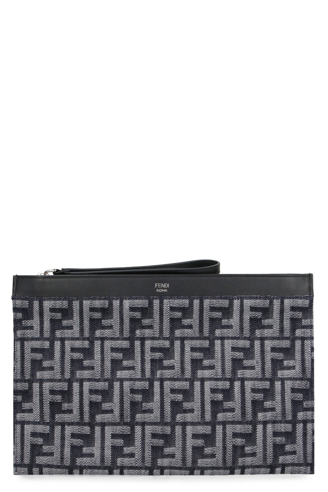 FF Logo print flat pouch