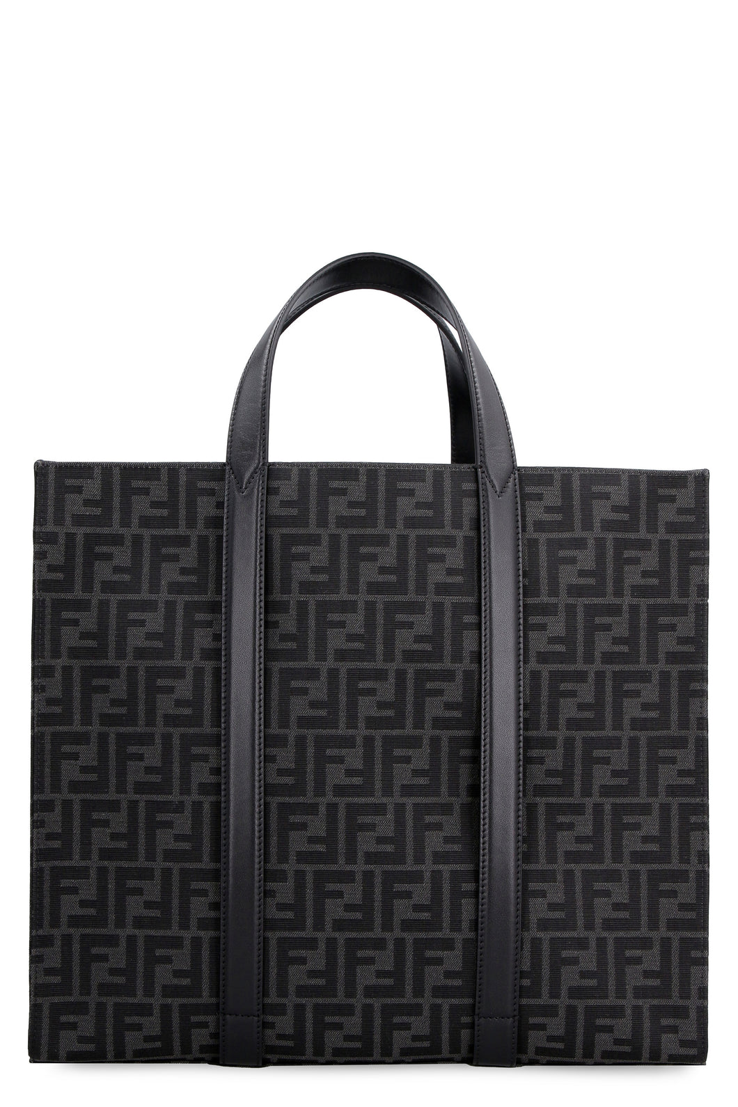 Jacquard fabric tote