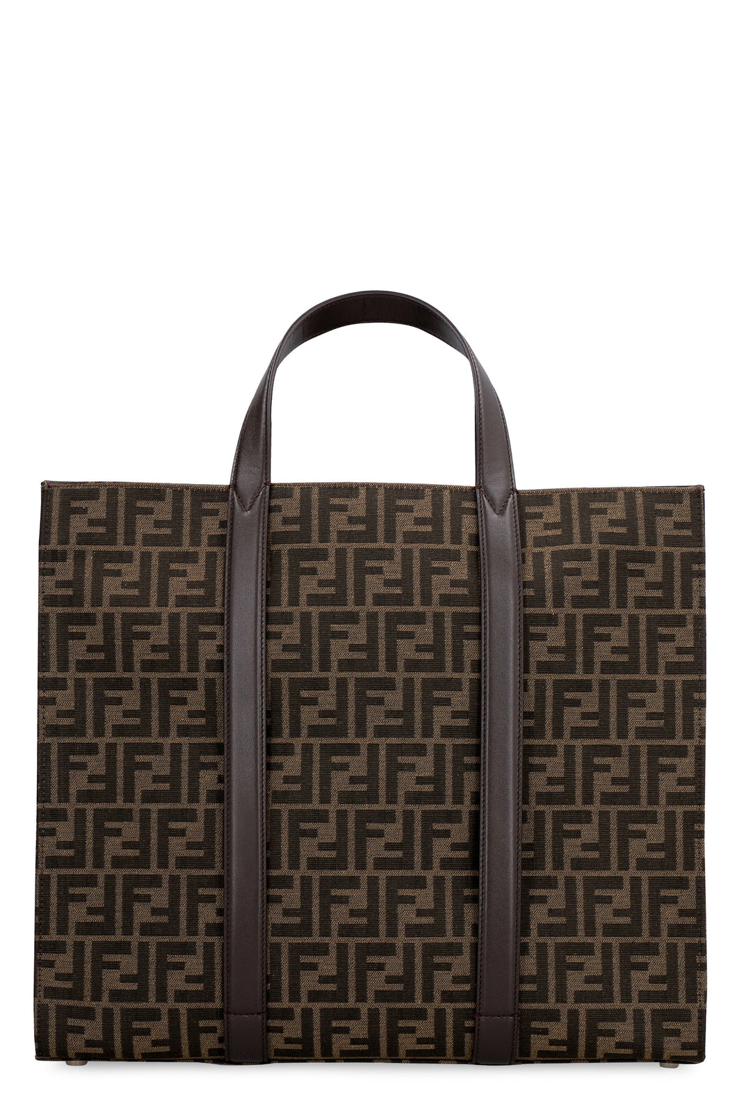 Jacquard fabric tote