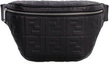 Load image into Gallery viewer, Leather belt bag with logo
