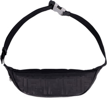 Load image into Gallery viewer, Leather belt bag with logo
