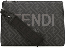 Load image into Gallery viewer, Clutch bag with logo

