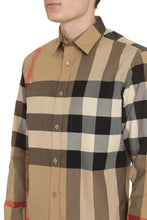 Load image into Gallery viewer, Check print cotton shirt
