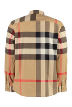 Load image into Gallery viewer, Check print cotton shirt
