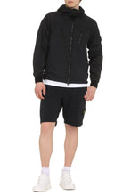 Load image into Gallery viewer, Technical fabric hooded jacket
