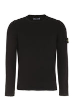 Load image into Gallery viewer, Cotton-nylon blend crew-neck sweater

