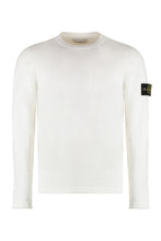 Load image into Gallery viewer, Cotton-nylon blend crew-neck sweater
