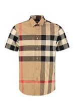 Load image into Gallery viewer, Short sleeve cotton shirt
