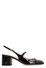 Load image into Gallery viewer, Patent leather slingback pumps
