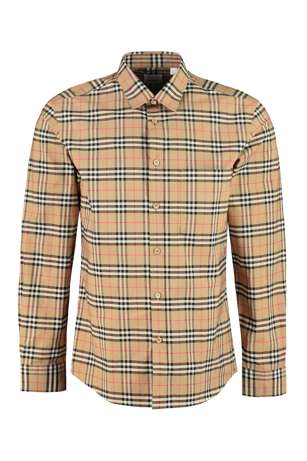 Checked cotton shirt