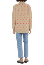 Load image into Gallery viewer, Logo motif oversized cardigan
