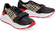 Load image into Gallery viewer, Vintage-check print detail sneakers
