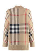 Load image into Gallery viewer, Check motif cardigan
