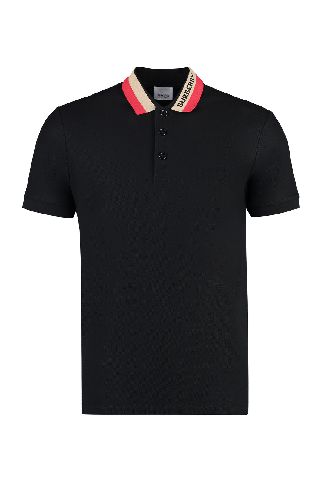 Cotton-piqué polo shirt