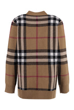 Load image into Gallery viewer, Wool and cashmere cardigan
