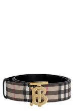 Load image into Gallery viewer, E-canvas and leather belt
