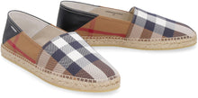 Load image into Gallery viewer, Checked canvas espadrilles
