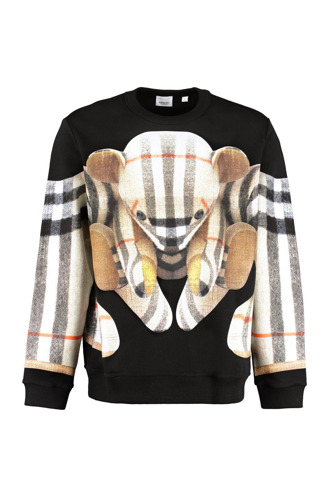 Cotton crew-neck sweatshirt