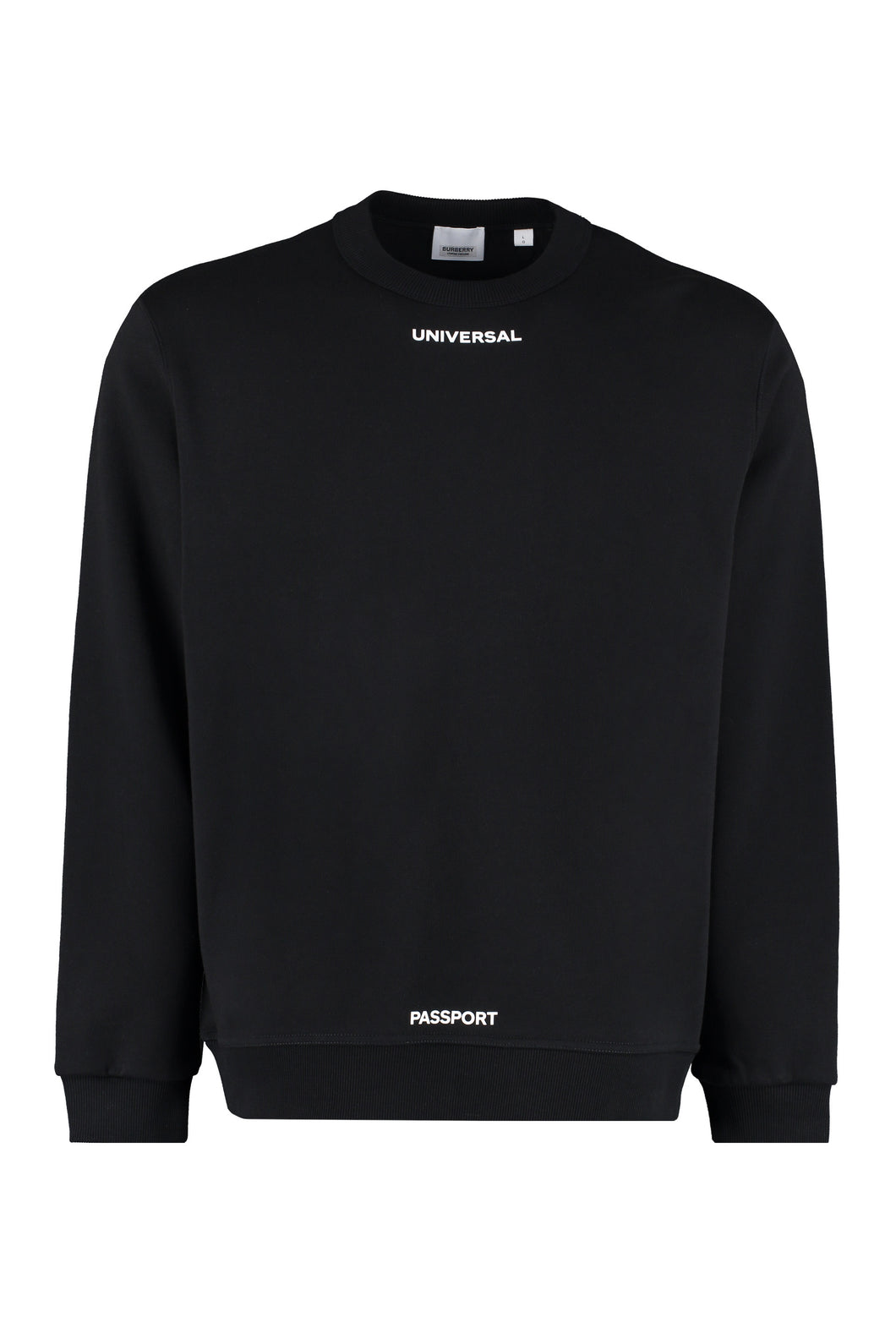 Cotton crew-neck sweatshirt