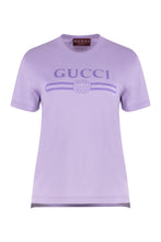 Load image into Gallery viewer, Cotton crew-neck T-shirt
