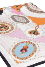 Load image into Gallery viewer, Printed silk scarf
