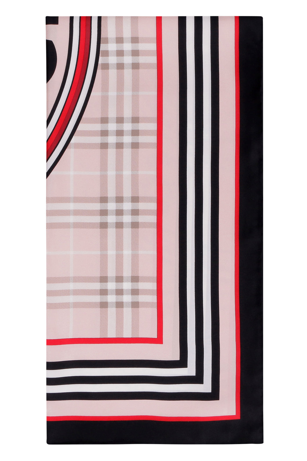 Printed silk scarf