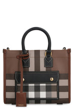 Load image into Gallery viewer, Coated canvas tote bag
