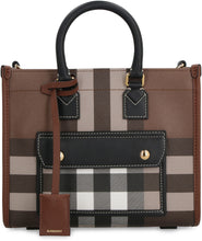 Load image into Gallery viewer, Coated canvas tote bag
