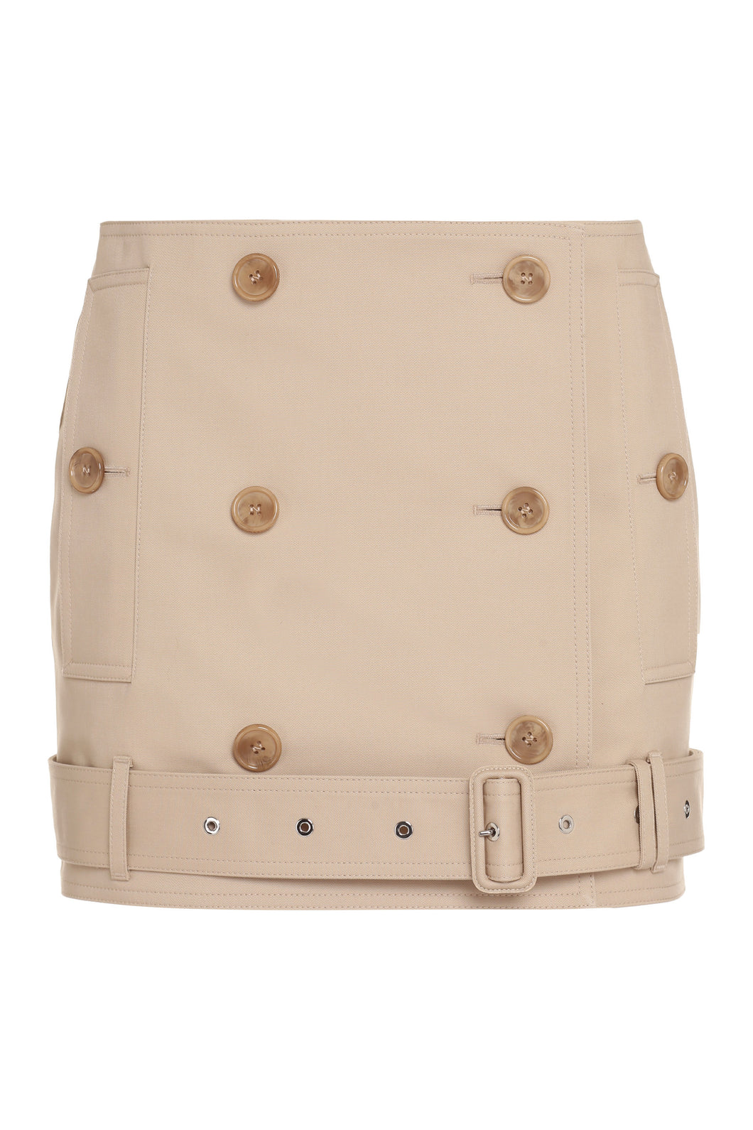 Cotton mini-skirt