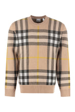 Load image into Gallery viewer, Checked cashmere sweater

