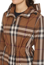 Load image into Gallery viewer, Checked raincoat
