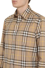 Load image into Gallery viewer, Check print cotton shirt
